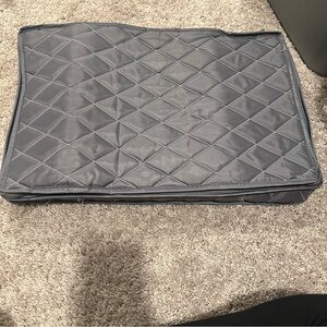 Quilted Storage Bag - Gray